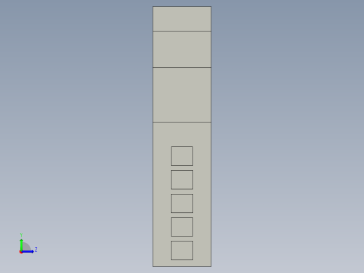 电控柜-198H0015845口导轨交换机EDS-205左视缩略图