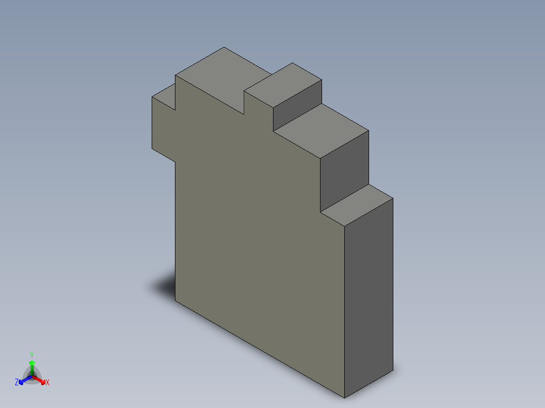 电控柜-198H0015845口导轨交换机EDS-205正等轴测图