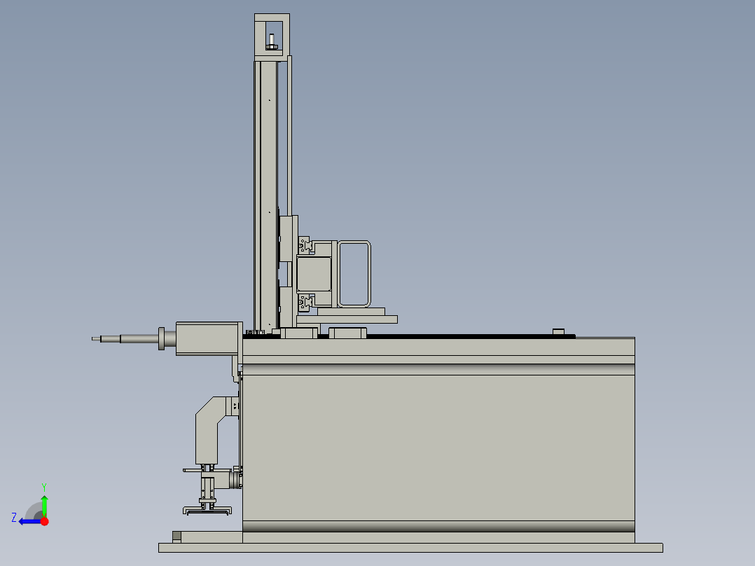 吸盘式机器人玻璃抓手右视图