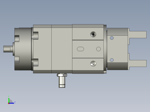 气立可回转机械夹RMZ20B-y左视缩略图