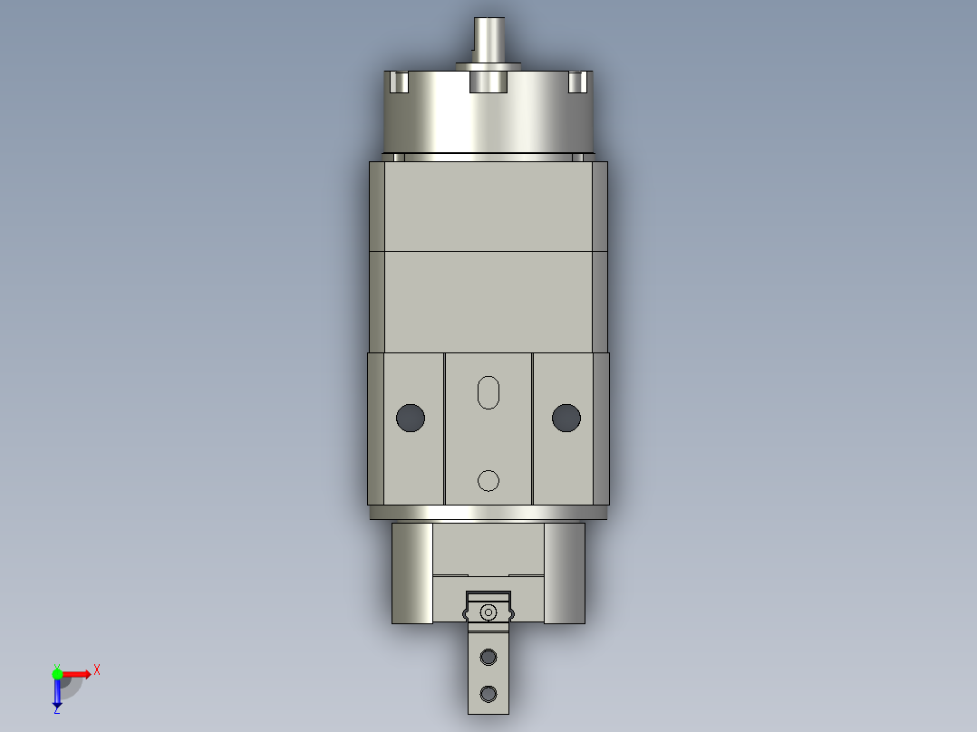 气立可回转机械夹RMZ20B-y俯视图
