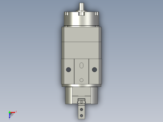 气立可回转机械夹RMZ20B-y俯视缩略图