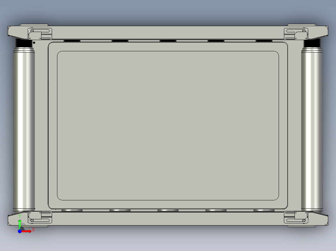 剪叉式举升机构前视图