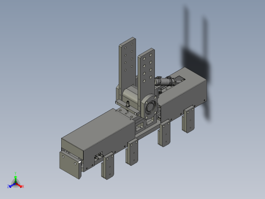 WRT-E01-14电池搬运夹爪装配体