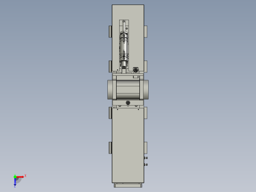 WRT-E01-14电池搬运夹爪装配体俯视缩略图