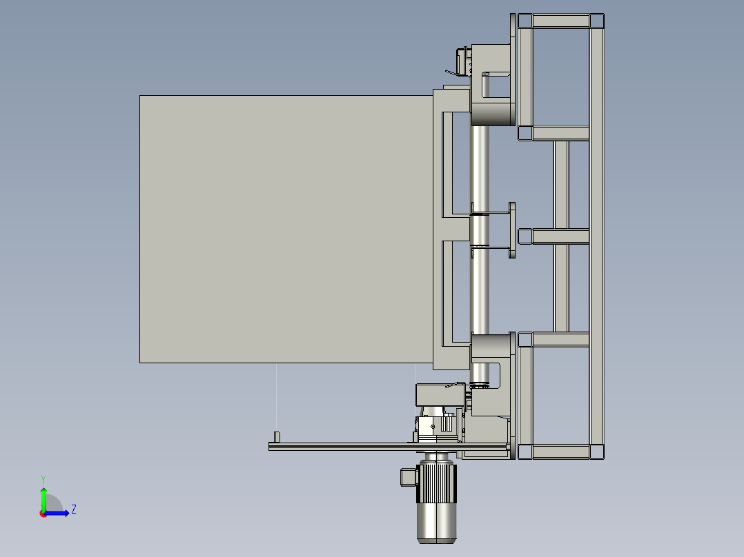DX231007A-叉车接驳位左视图