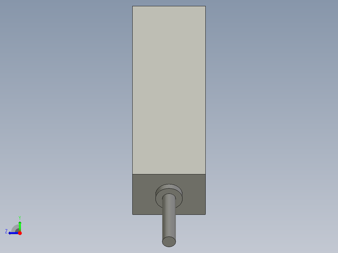 光电开关E3Z-D81OMRON右视图