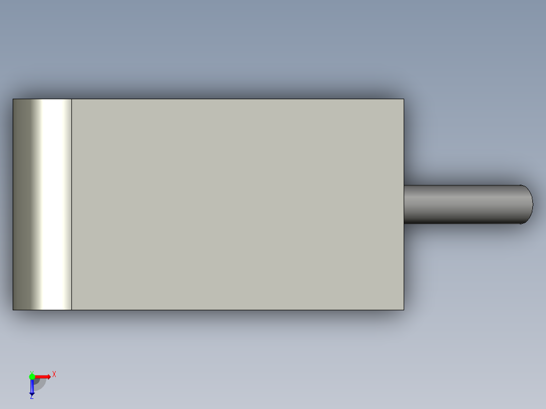 光电开关E3Z-D81OMRON俯视图