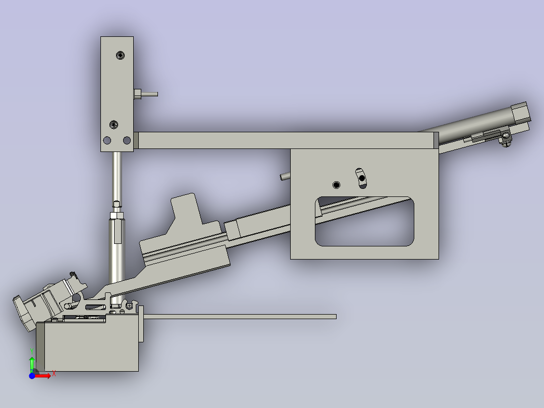 SYSB-NX1806-05按钮组入辅助组件前视图
