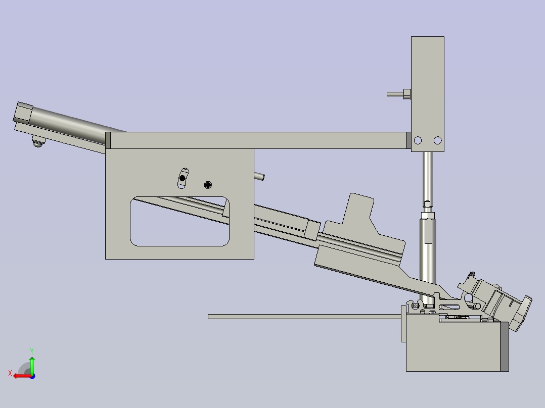 SYSB-NX1806-05按钮组入辅助组件后视图