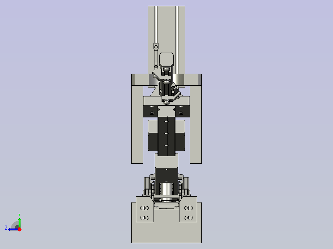 SYSB-NX1806-05按钮组入辅助组件右视图