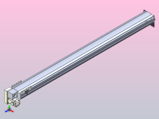 皮带直线轴半封闭可选导轨TPA-HNB-175D-140-L1950-LP-C-P75-N3