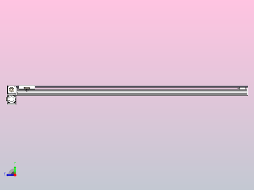 皮带直线轴半封闭可选导轨TPA-HNB-175D-140-L1950-LP-C-P75-N3右视缩略图