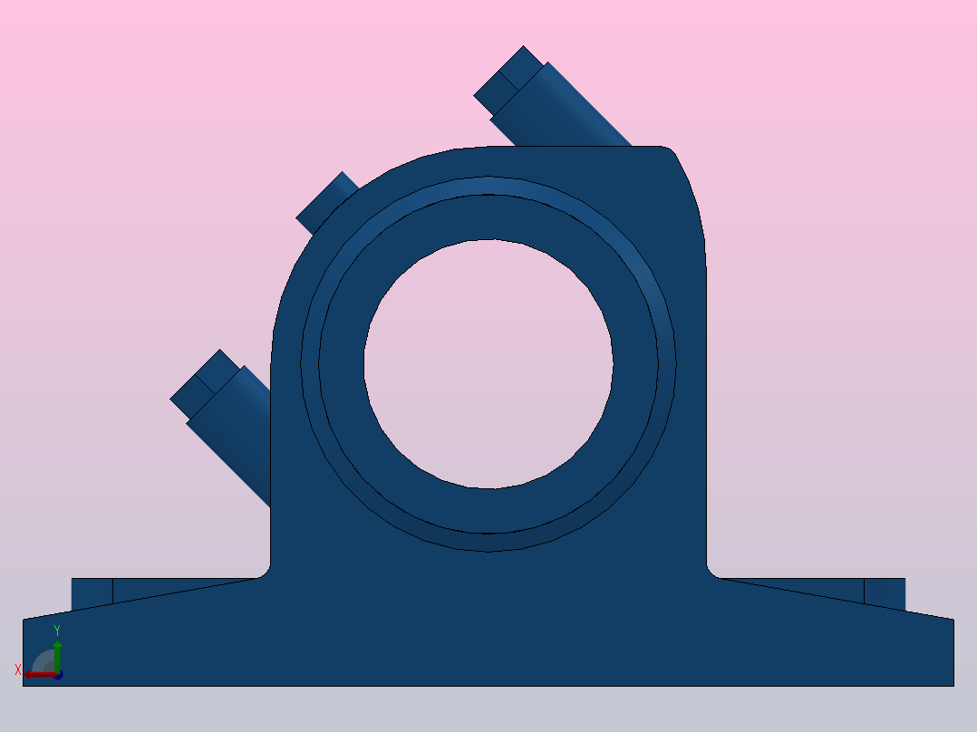 HX000[HX070]轴承主视图