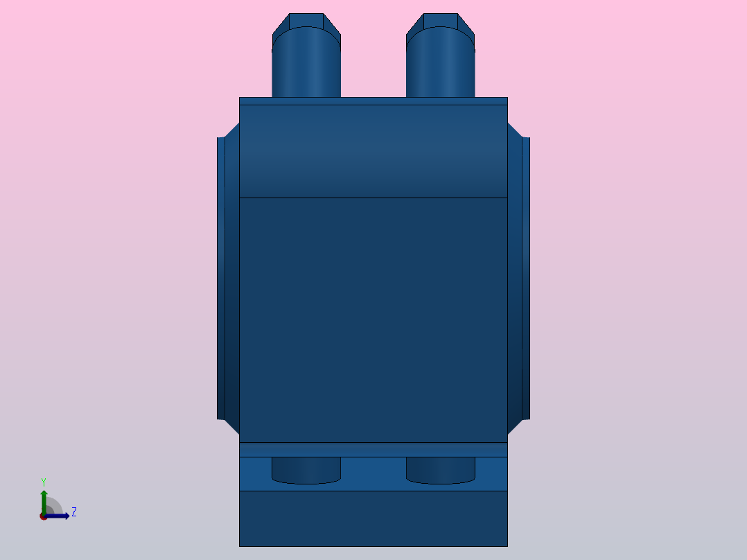 HX000[HX070]轴承左视图