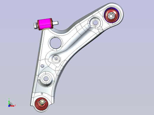 汽车独立悬挂摆臂--1590003-30前视缩略图