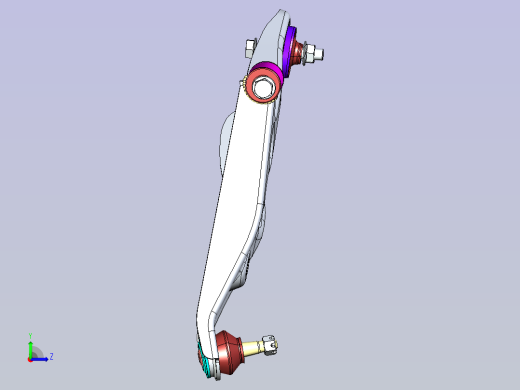 汽车独立悬挂摆臂--1590003-30左视缩略图