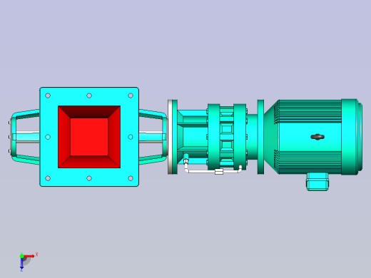 关风机卸料器YJD-HX2俯视缩略图