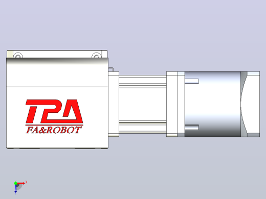 带式直线轴半闭式TPA-ONB-140-256-L5050-DR-J90-N3俯视缩略图