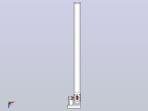 滚珠丝杠直线轴带导轨全封闭TPA-HCR-65S-1610C-L850-ML-Y-P10-N3俯视缩略图