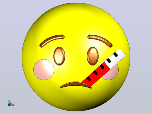 EMOJI -发烧前视缩略图