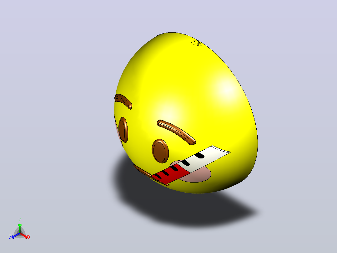 EMOJI -发烧正等轴测图