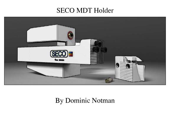 SECO MDT支架-VDI模块和4毫米刀片