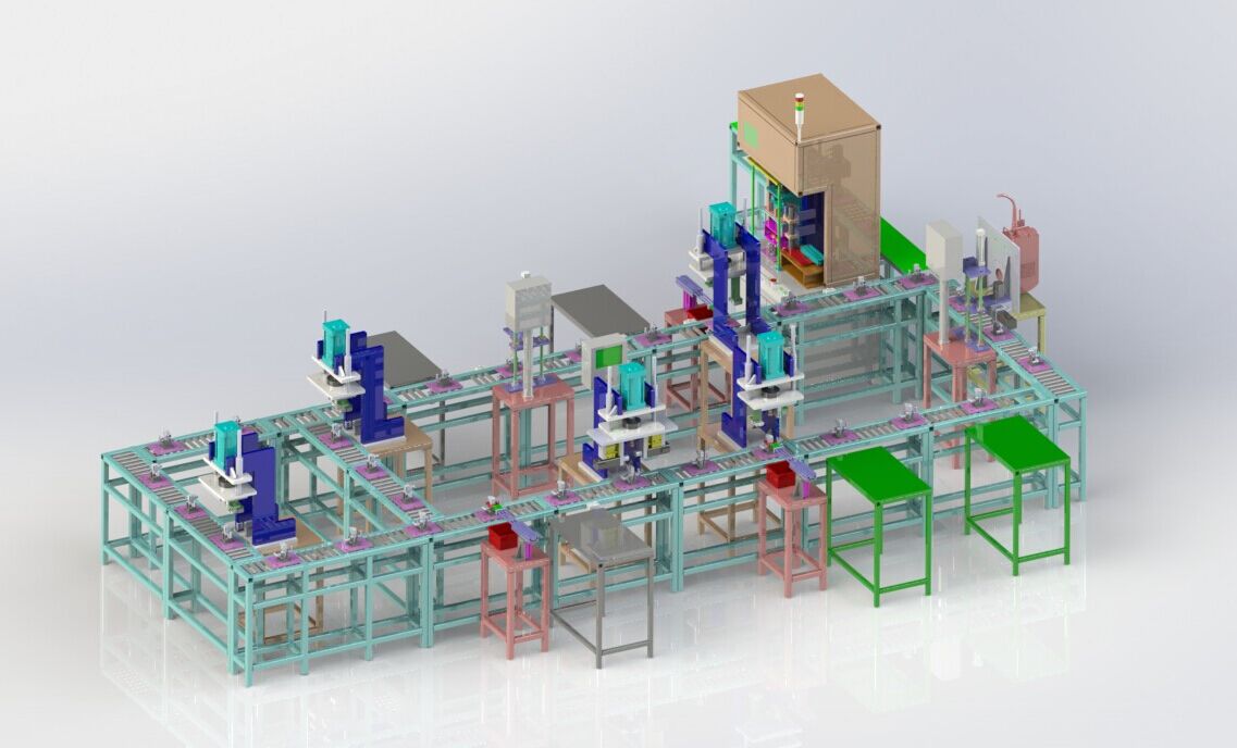 断水阀生产流水线(