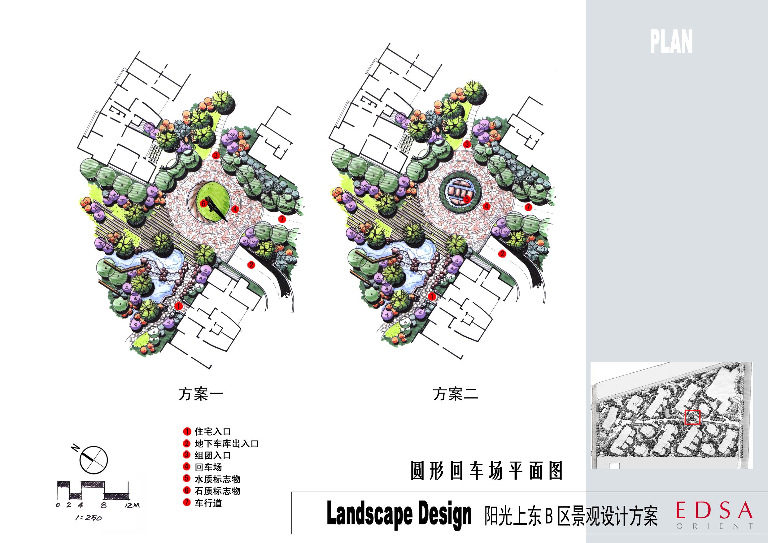 停车场地库CAD施工图纸地下车库出入口地面建筑素材平面图设计图