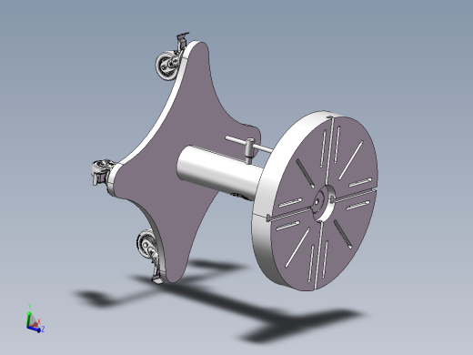 旋转焊接台3D数模图纸 STEP格式