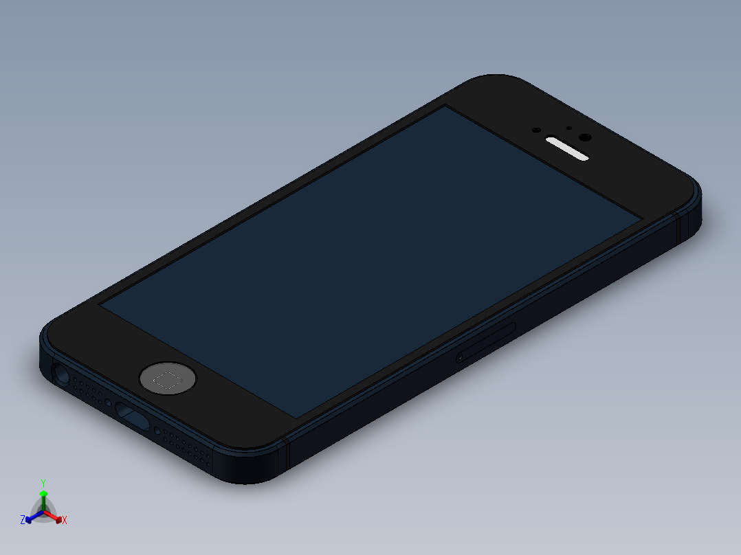 hone5正等轴测图