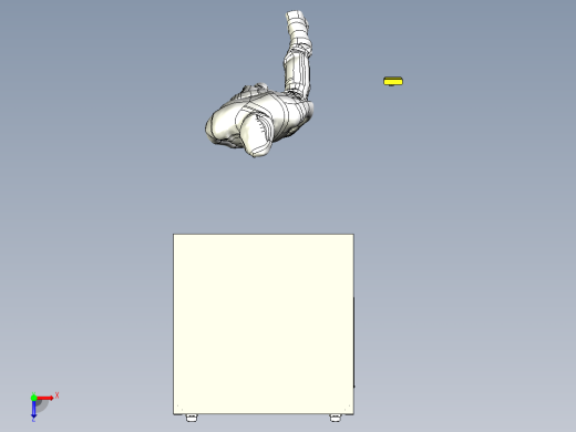 移动车间货架俯视缩略图