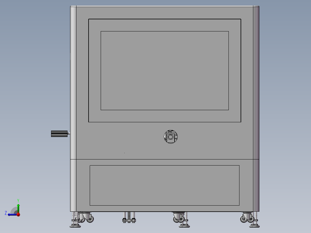 线圈上下料及自动浸锡机右视图