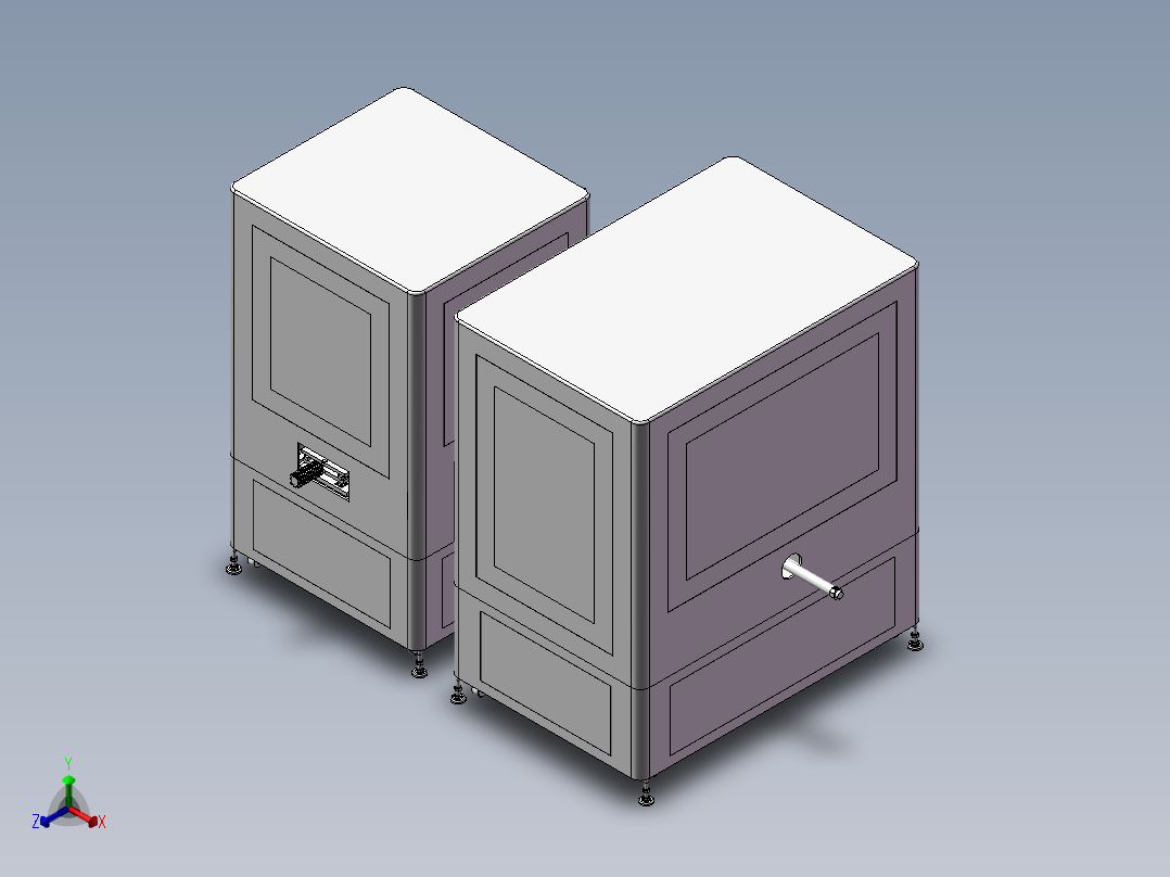 线圈上下料及自动浸锡机正等轴测图