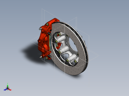 制动器 (36)正等轴测缩略图