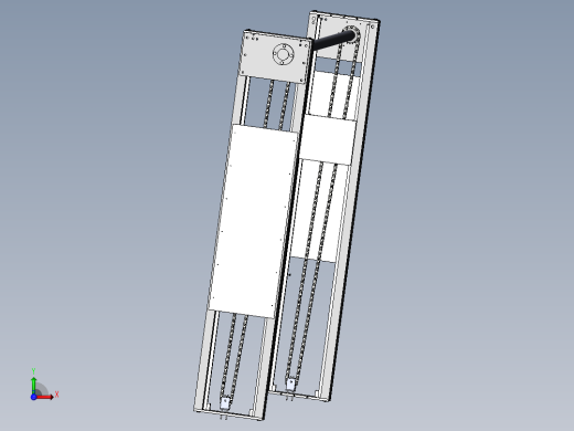 电镀行车模型前视缩略图
