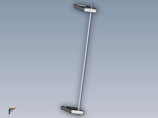 电镀行车模型俯视缩略图