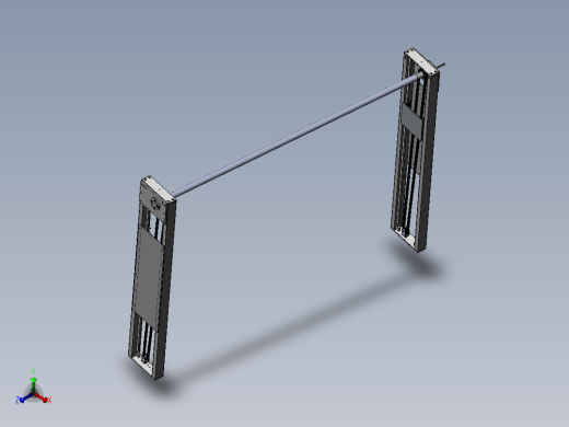 电镀行车模型正等轴测缩略图