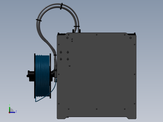 Ultimaker2 3D打印机全套细节图纸左视缩略图