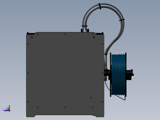 Ultimaker2 3D打印机全套细节图纸右视缩略图