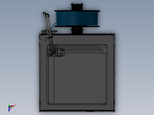 Ultimaker2 3D打印机全套细节图纸俯视缩略图