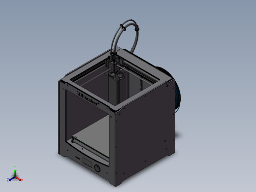 Ultimaker2 3D打印机全套细节图纸正等轴测缩略图