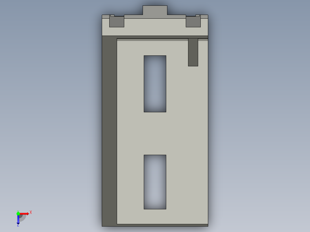 型材-BR 45X90 ANGLE BRACKET KJN523567俯视图