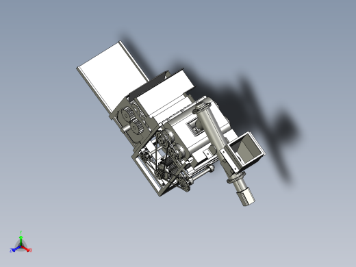 板栗脱蓬去壳一体机 装配体04-10主视缩略图