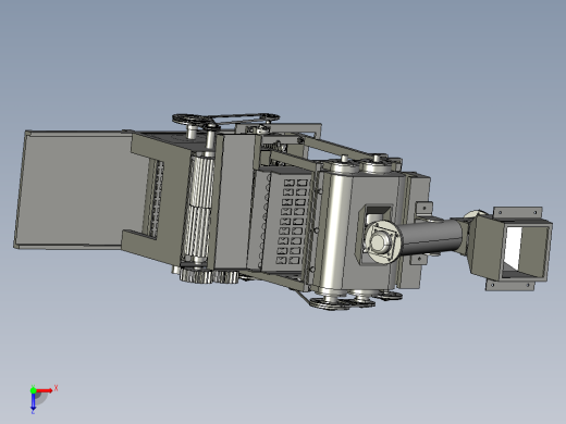 板栗脱蓬去壳一体机 装配体04-10俯视缩略图