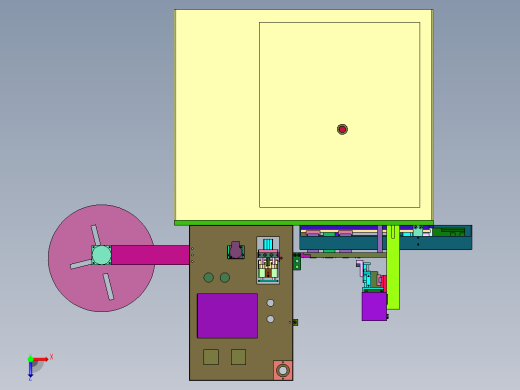 摄像头电子元器件编带机俯视缩略图