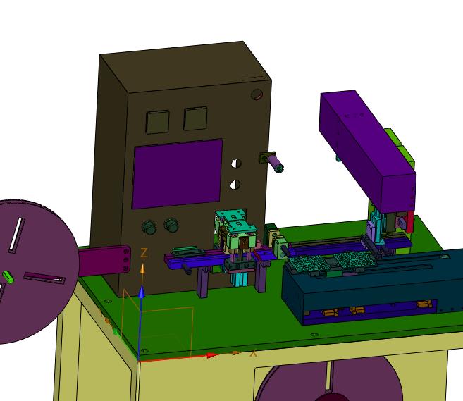 摄像头电子元器件编带机