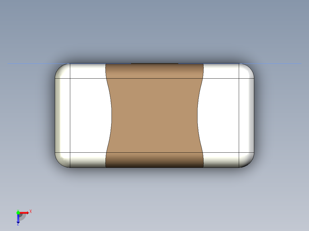 CAPC-0402-T0.55-BN俯视图