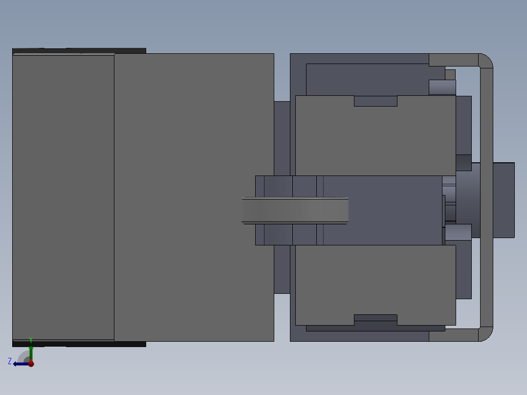 MS848生久锁右视图