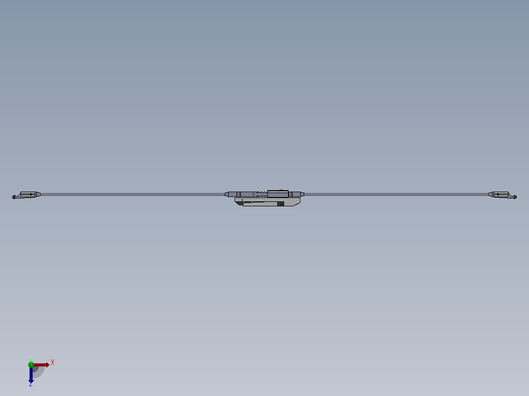 MS848生久锁俯视图